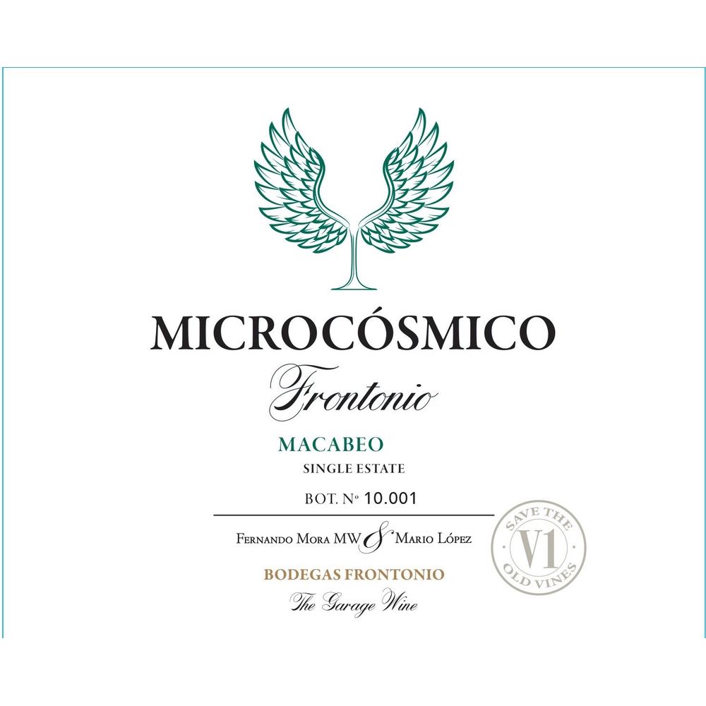 Bodegas Frontonio Microcosmico Macabeo Organic