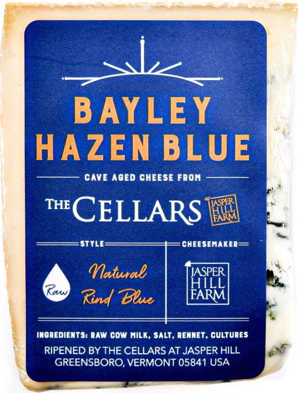Bayley Hazen Blue raw cows' milk from Jasper Hill Farm