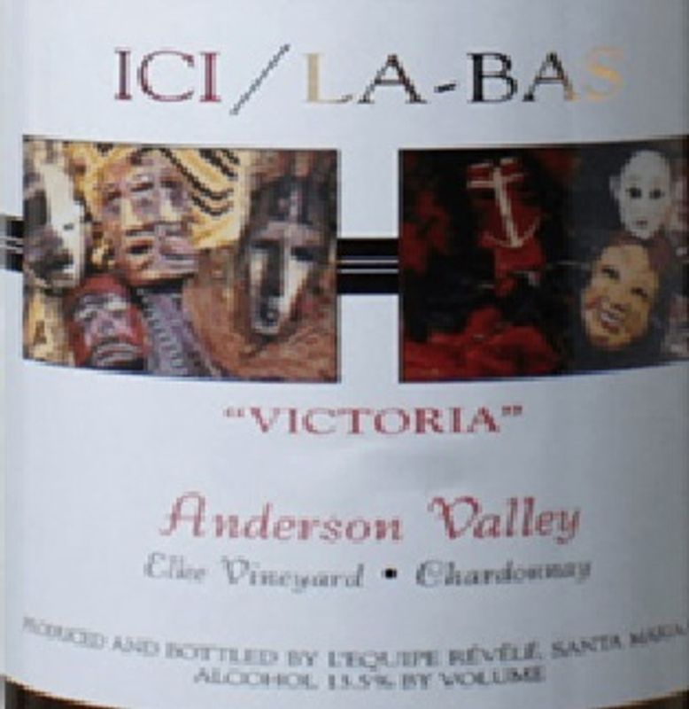 Ici la Bas 2009 Anderson Valley Chardonnay, Elke Vineyard "Victoria"