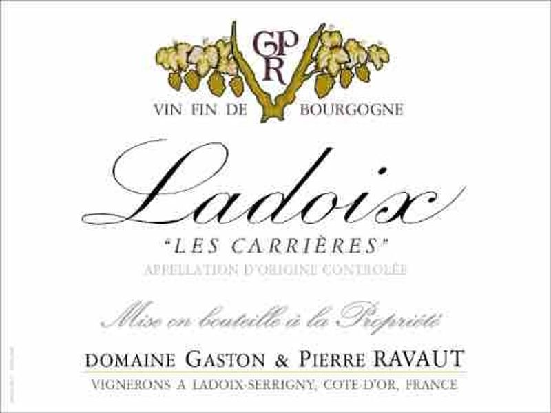 Domaine Gaston & Pierre Ravaut 2022 Ladoix Les Carrieres Rouge