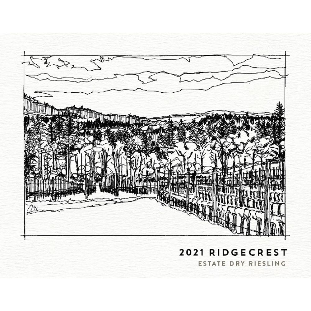 Ridgecrest Estate Dry Riesling 2024 Ribbon Ridge