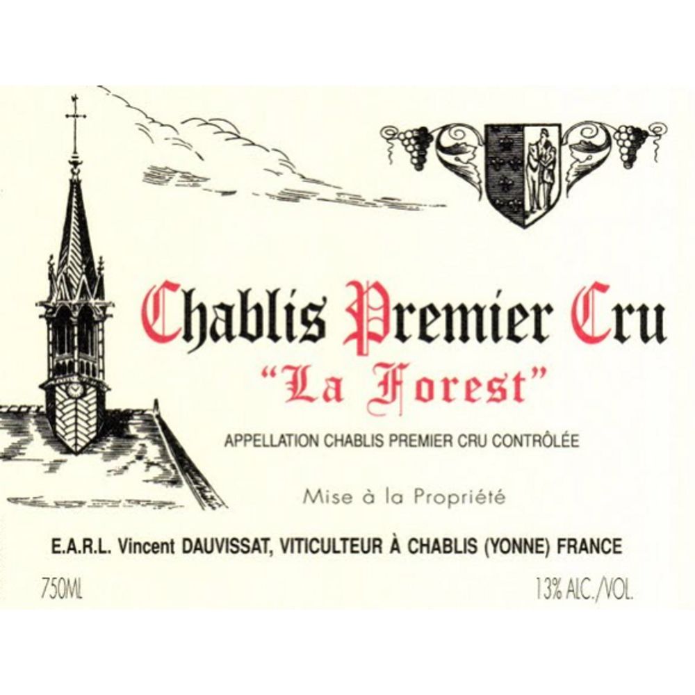Domaine Vincent Dauvissat Chablis "La Forest" 1er Cru 2020