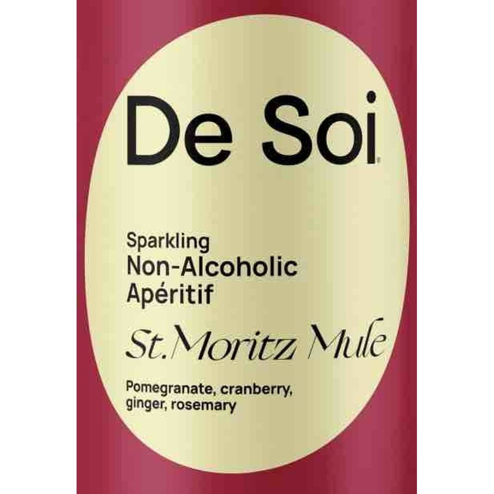 De Soi St Moritz Mule Can Non-Alc