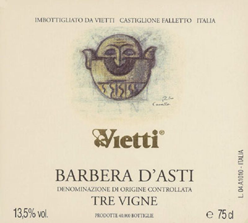 Vietti 2023 Barbera d'Asti 'Tre Vigne'