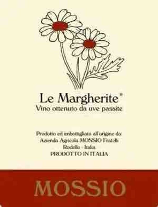 Mossio 2018 Dolcetto "Margherite" Passito (500 ml)