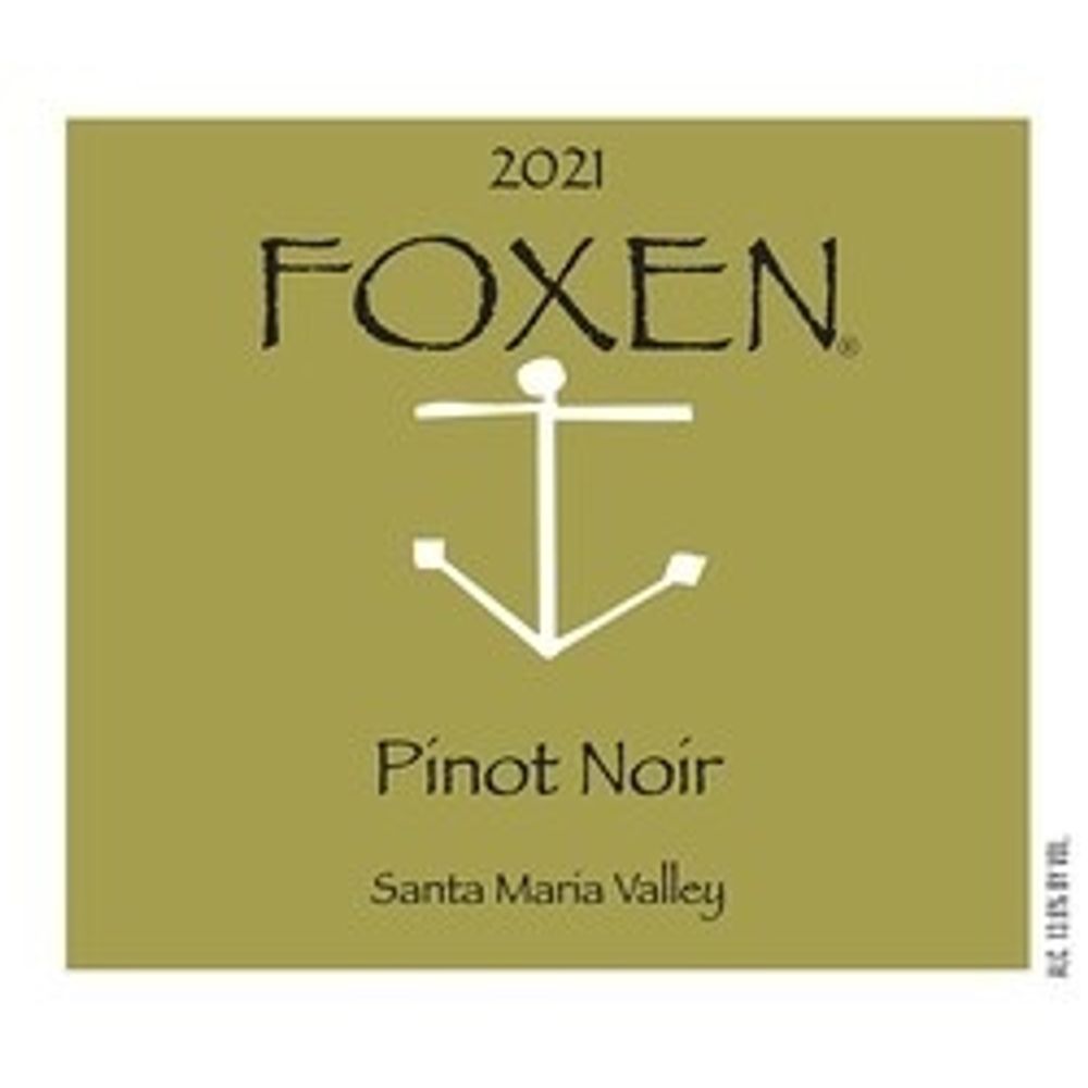 Foxen 2021 Pinot Noir, Santa Maria Valley