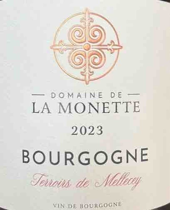 Dom de La Monette 2023 Bourgogne Rouge Terroirs de Mellecey