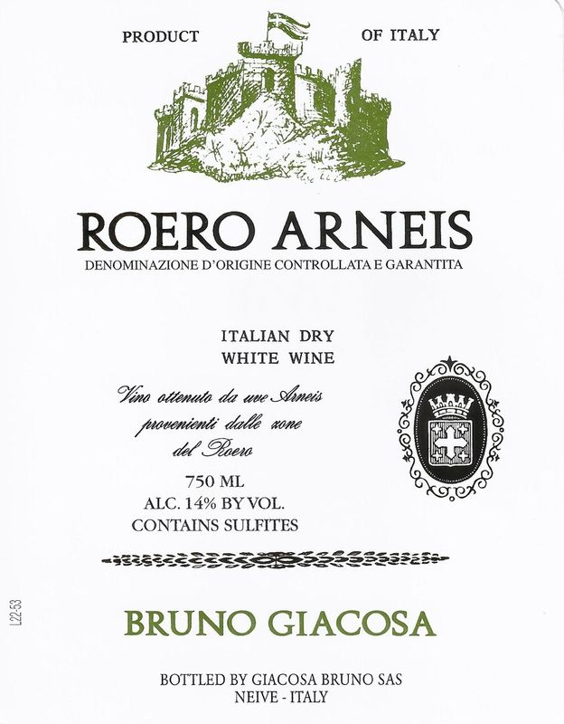 Bruno Giacosa Arneis