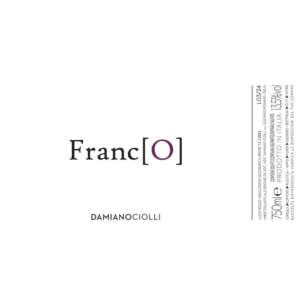 Damiano Ciolli 2023 Franc(o), Lazio IGT