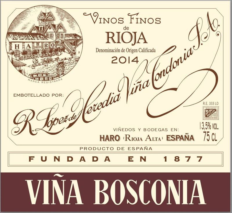 Lopez de Heredia 2014 Bosconia Reserva