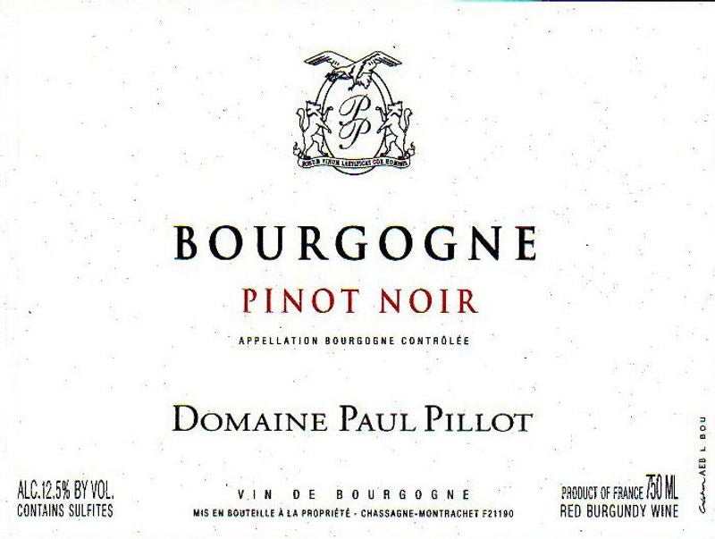 Dom Pillot 2023 Bourgogne Rouge