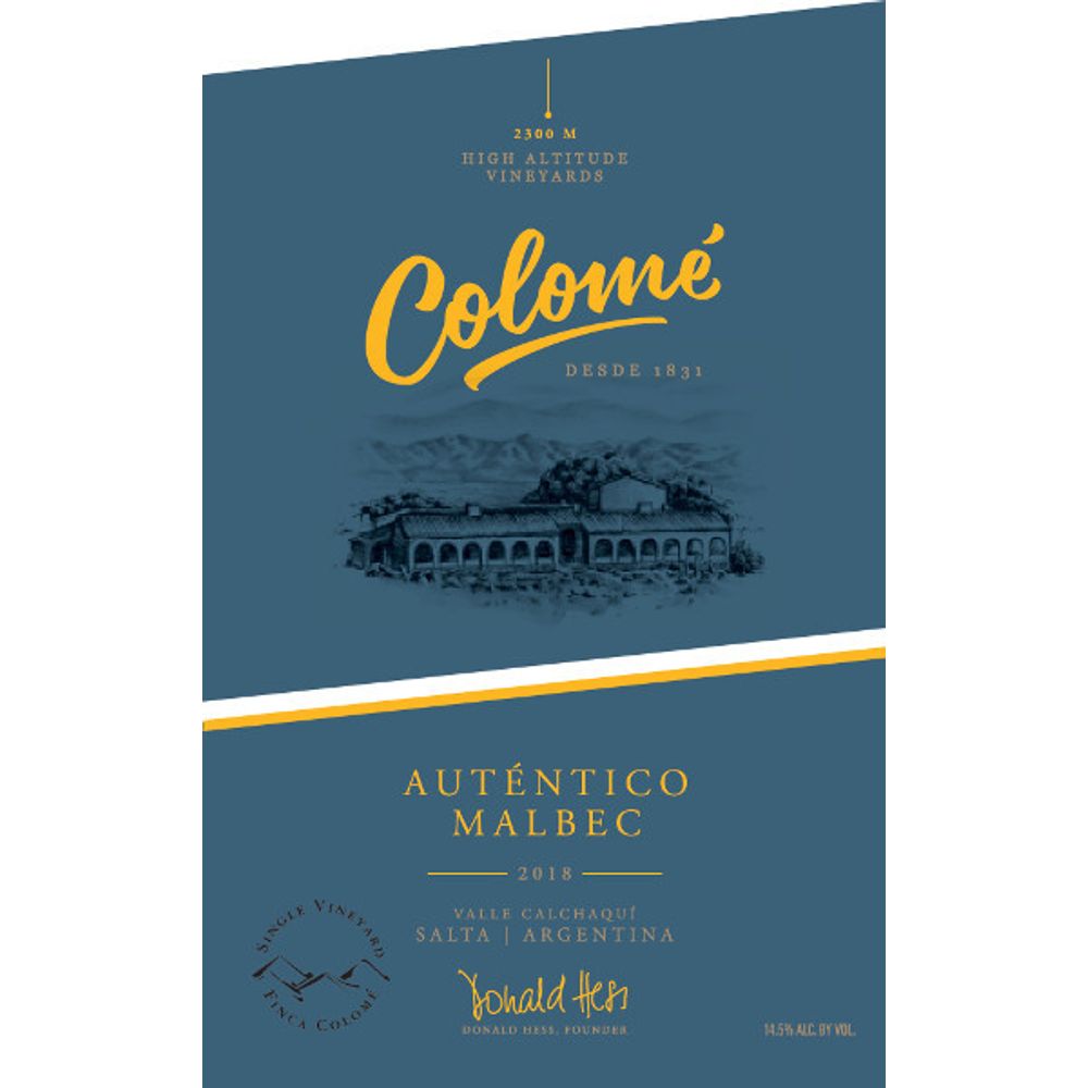 Colome 2023 Malbec 'Autentico'