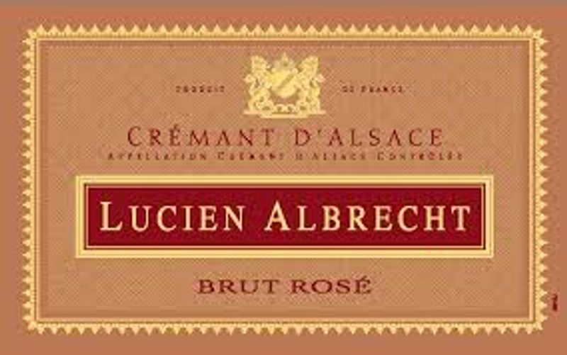 Lucien Albrecht Cremant d'Alsace Brut Rose