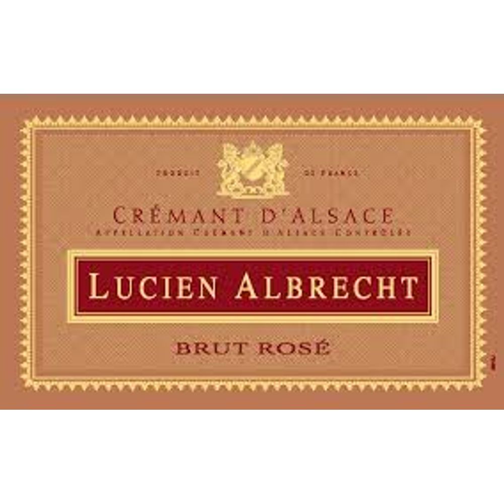 Lucien Albrecht Cremant d'Alsace Brut Rose