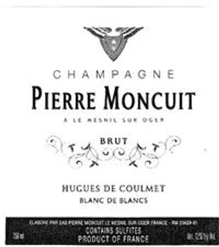 Pierre Moncuit Hugues de Coulmet Blanc de Blancs