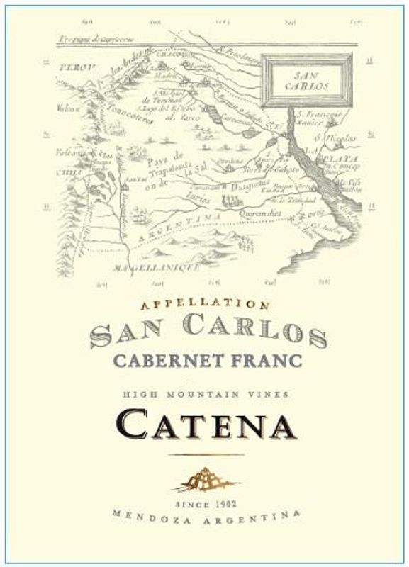 Catena 2023 Cabernet Franc San Carlos (Mendoza, Argentina)