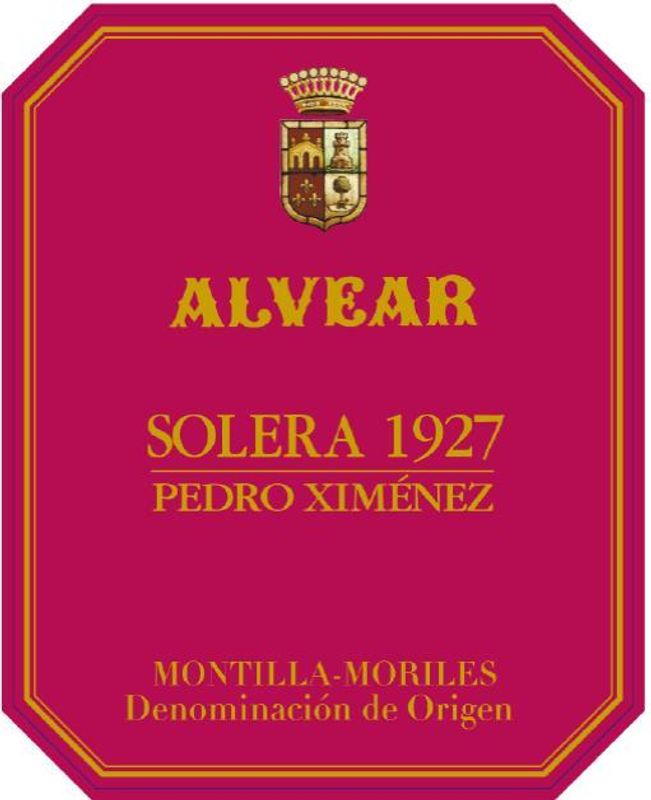 Bodegas Alvear Pedro Ximenez Solera 1927 (375ml)