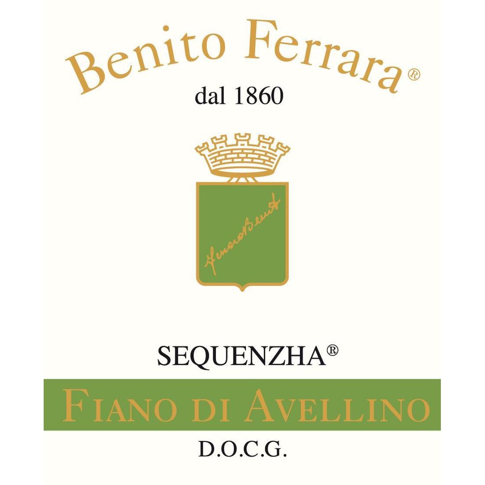Benito Ferrara 2022 Fiano di Avellino Sequenzha
