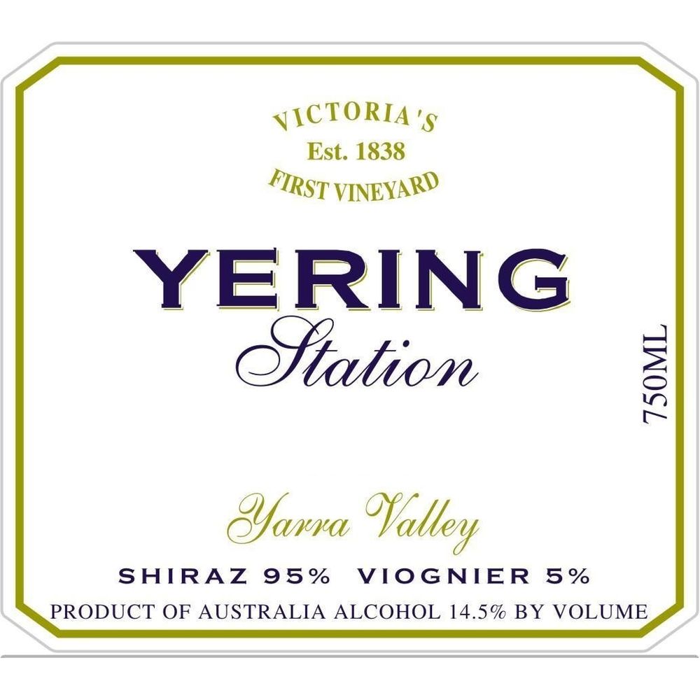 Yering Station 2020 Estate Shiraz/Viognier