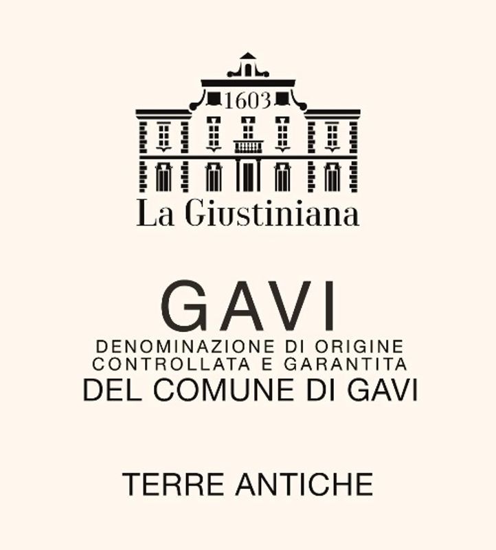 La Giustiniana 2024 Gavi Di Gavi `Terre Antiche`