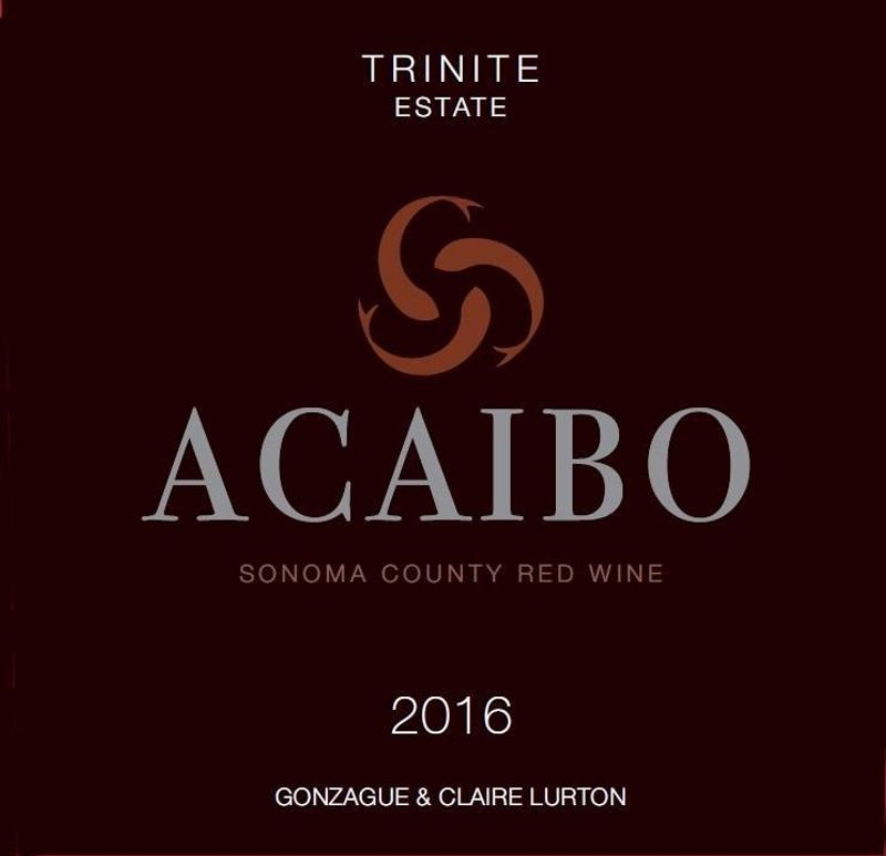Trinite 2014 Acaibo Red Blend, Sonoma County