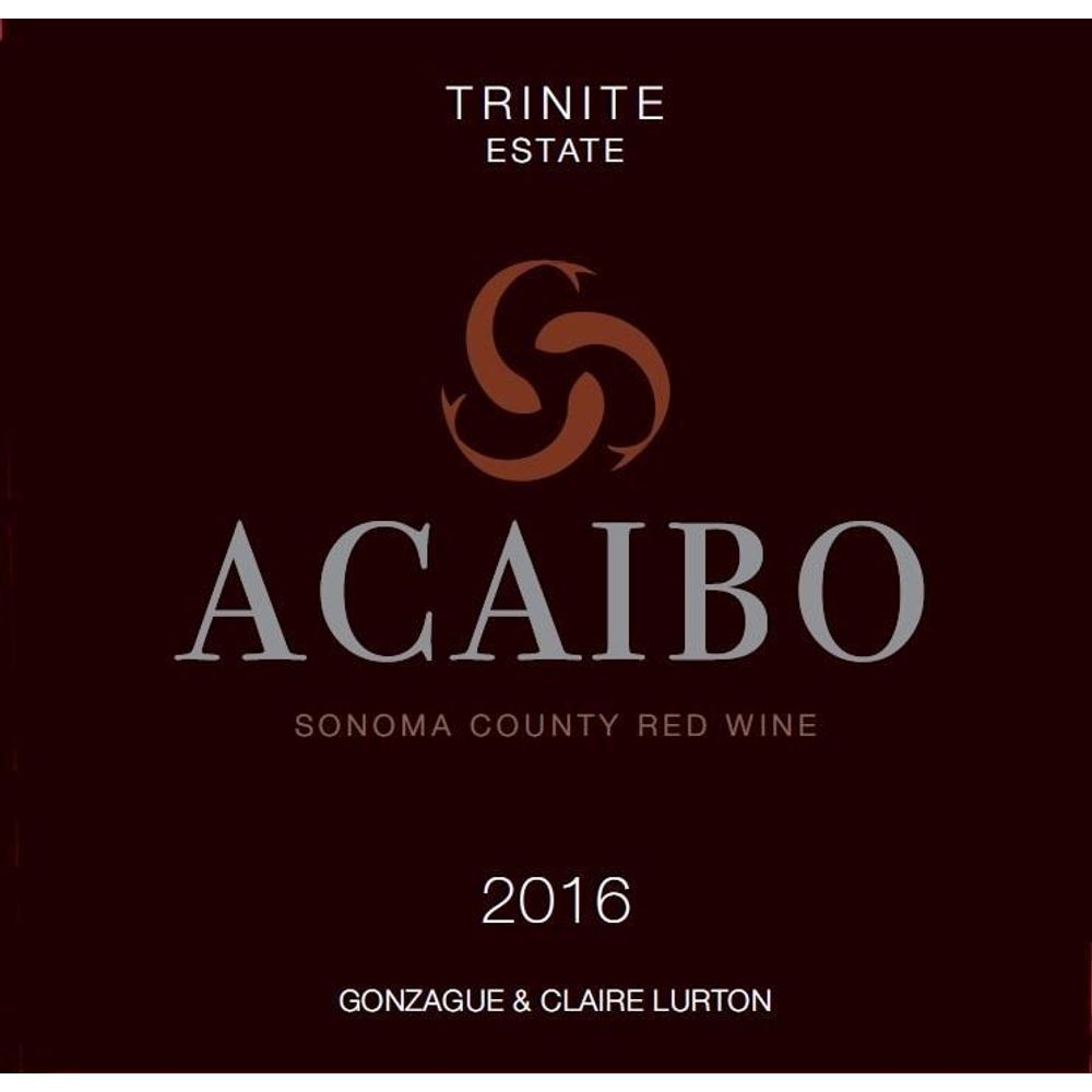 Trinite 2014 Acaibo Red Blend, Sonoma County