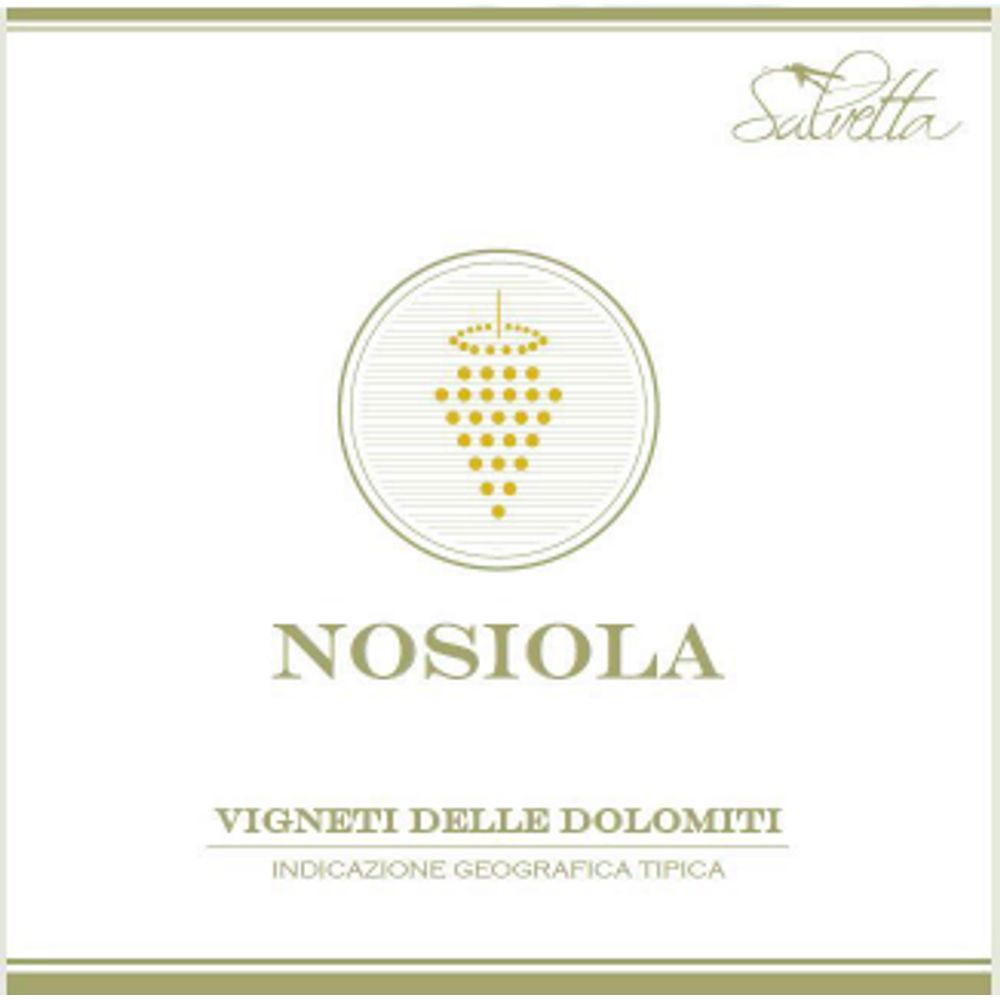 Salvetta 2018 Nosiola, Dolomiti IGT, Trentino