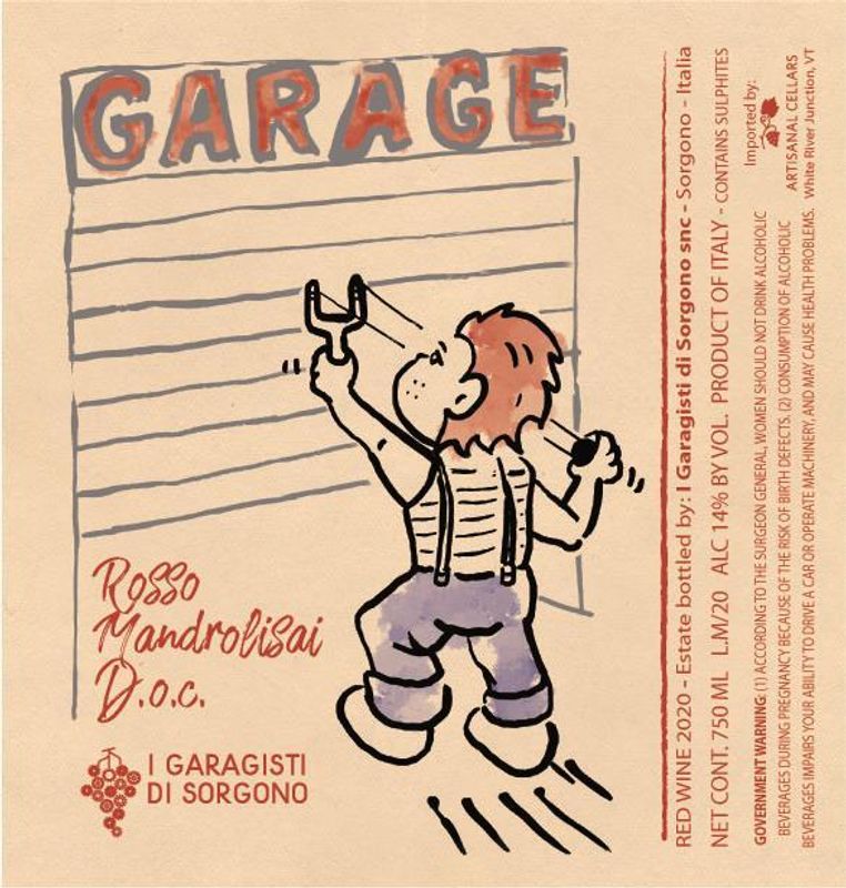 Garagisti Di Sorgono 2022 Garage Rosso Mandrolisai