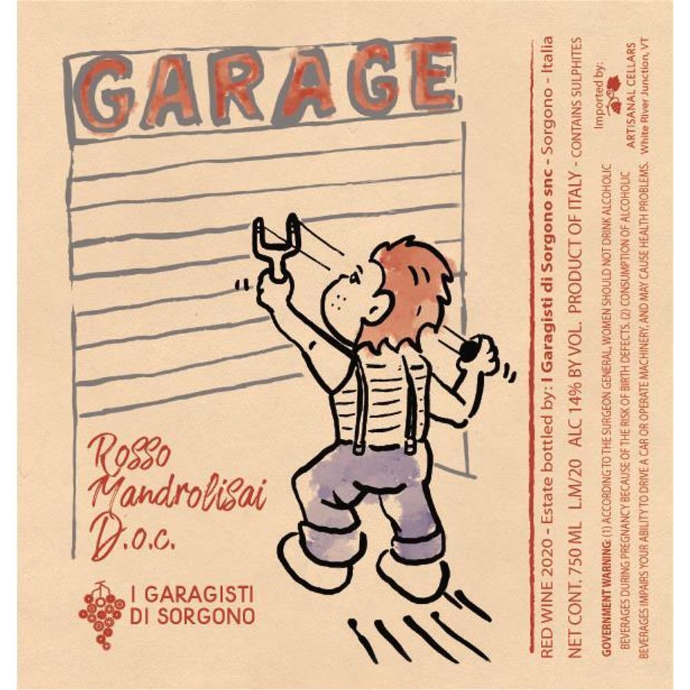 Garagisti Di Sorgono 2023 Garage Rosso Mandrolisai