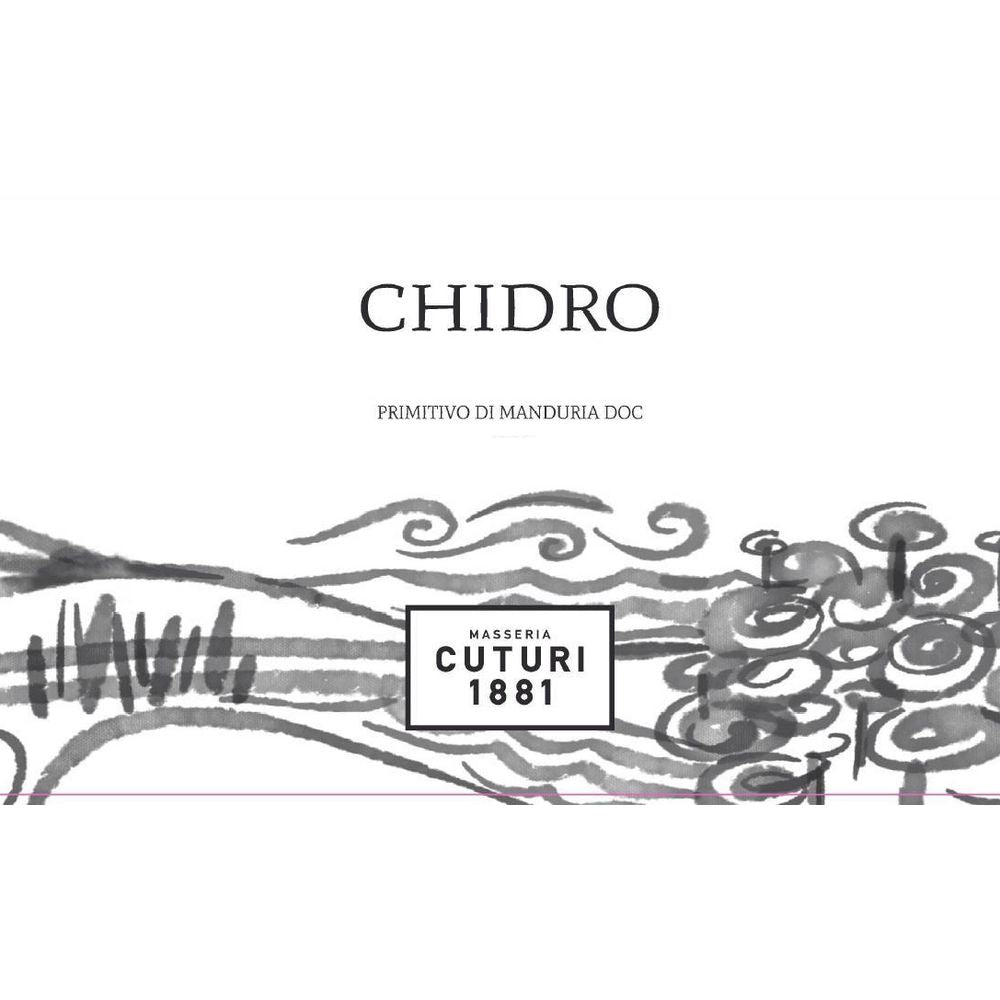 Masseria Cuturi Primitivo di Manduria DOC "Chidro" 2022