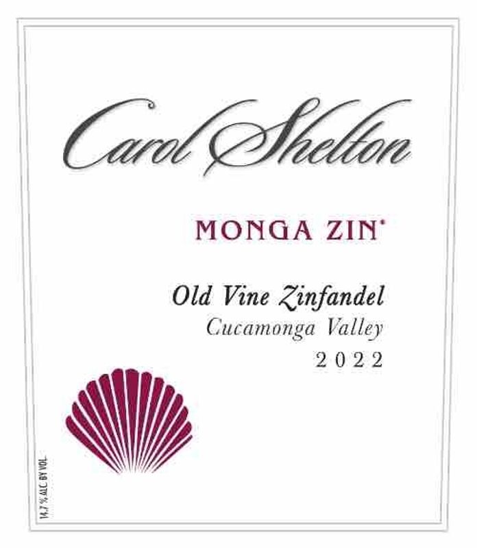 Carol Shelton 2022 "Monga" Zinfandel