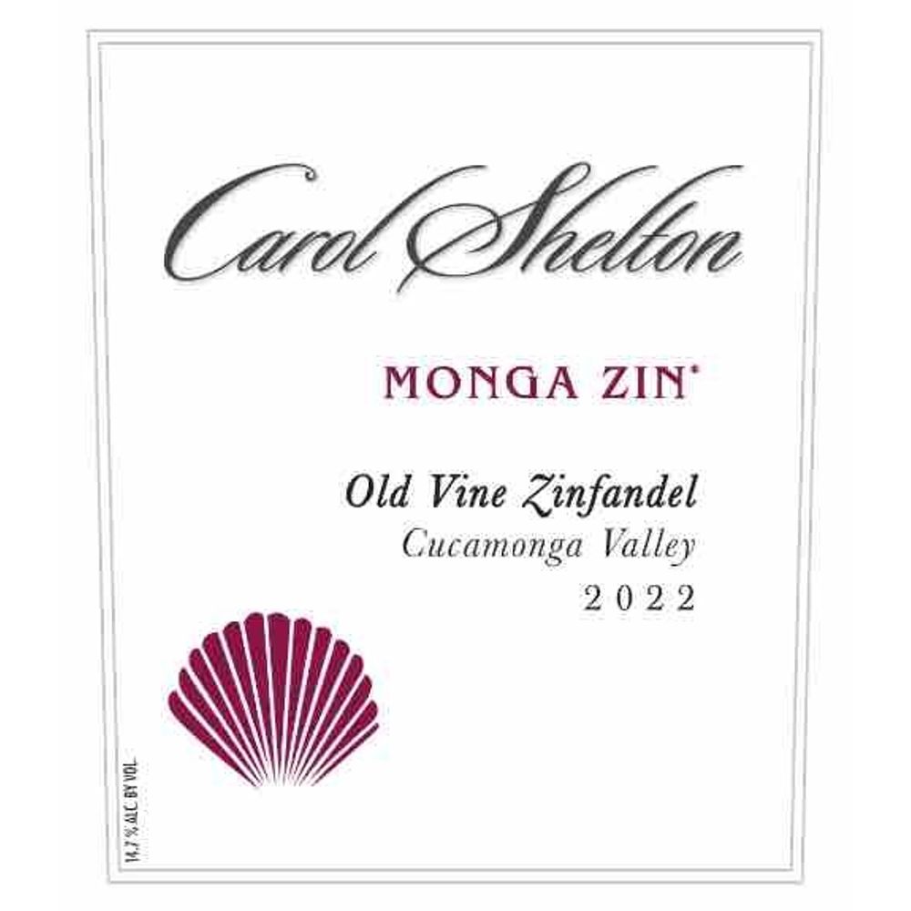 Carol Shelton 2022 "Monga" Zinfandel