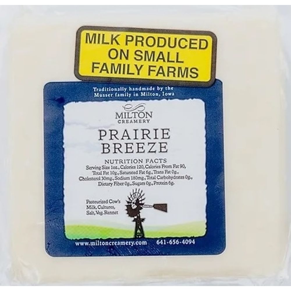 Milton Prairie Breeze Cheese 6oz