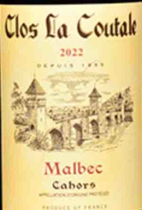 Clos la Coutale 2023 Cahors (Malbec)