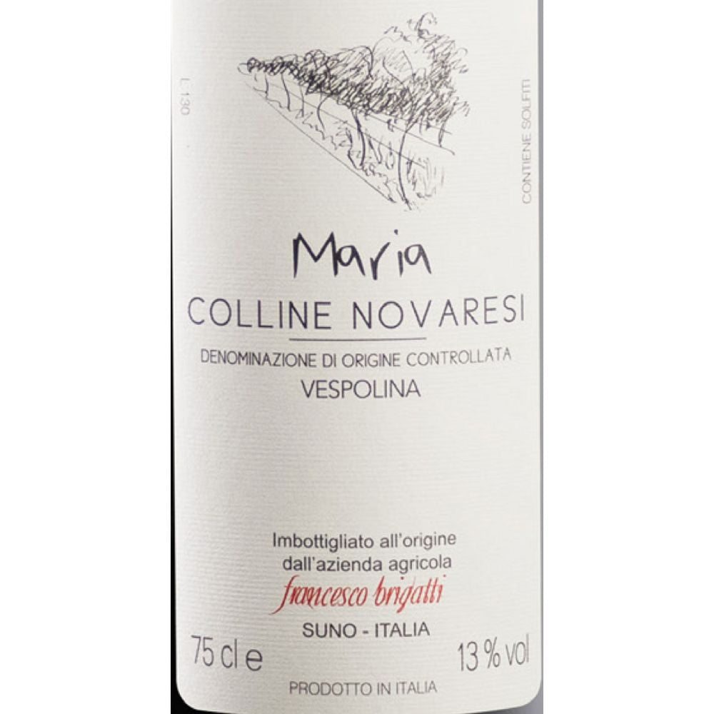 Francesco Brigatti 2022 'Maria' Vespolina, Colline Novaresi, Piedmont, Italy