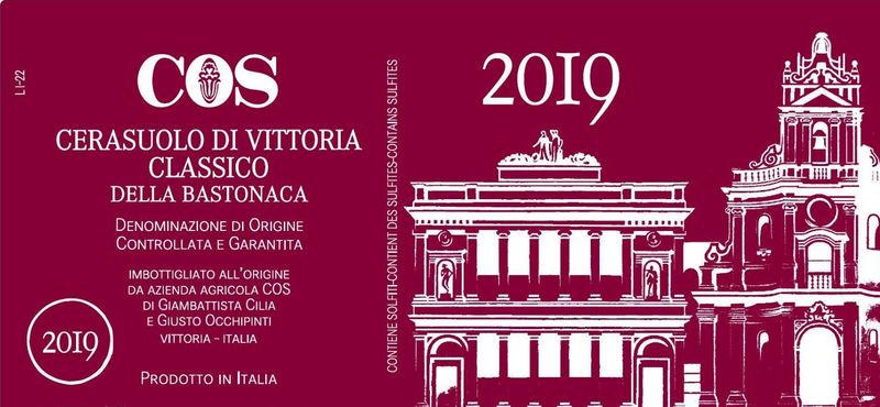COS 2020 Cerasuolo di Vittoria Classico della Bastonaca DOCG