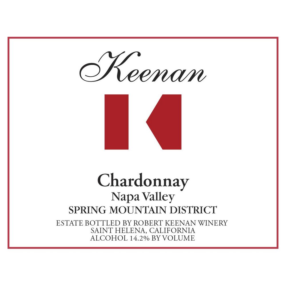 Keenan 2023 Spring Mountain Napa Chardonnay