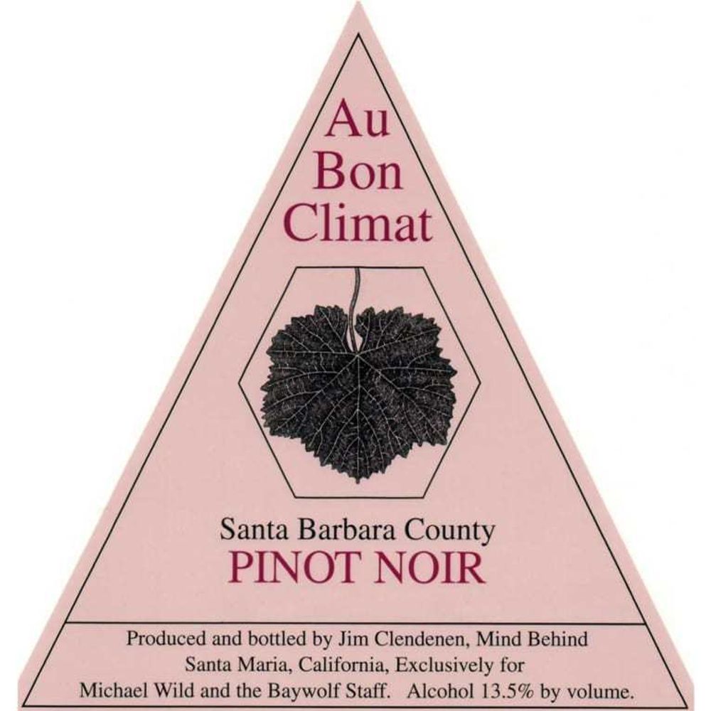 Au Bon Climat 2024 Santa Barbara Pinot Noir