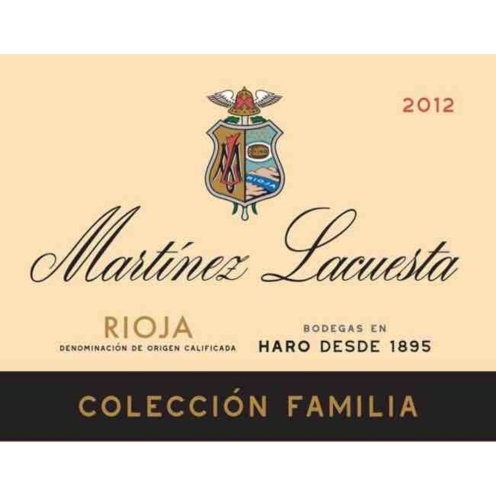 Martinez Lacuesta Rioja Gran Reserva 'Seleccion Familia' 2012