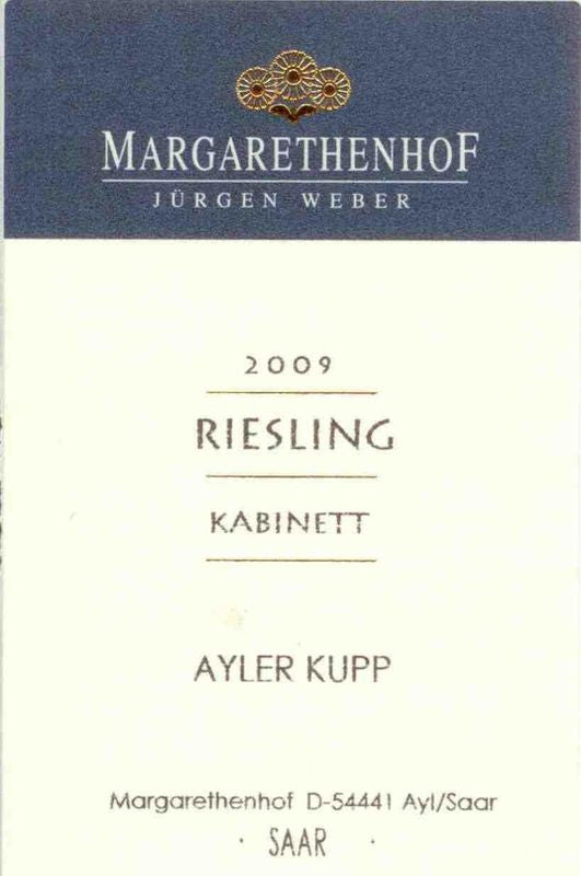 Weingut Margarethenhof 2023 Kabinett Riesling