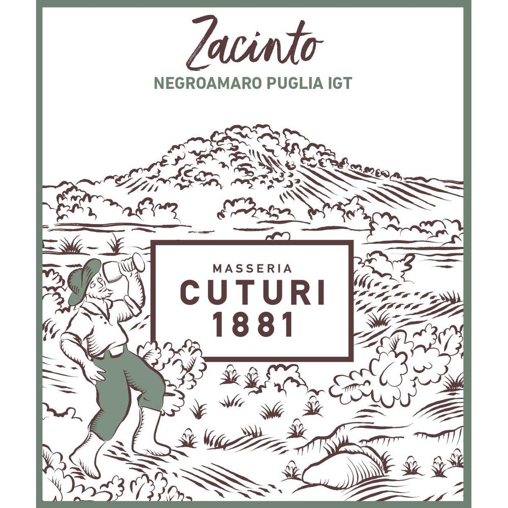 Masseria Cuturi 2022 Negroamaro "Zacinto"