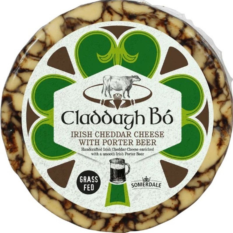 Claddagh Bo Irish Cheddar w/Porter