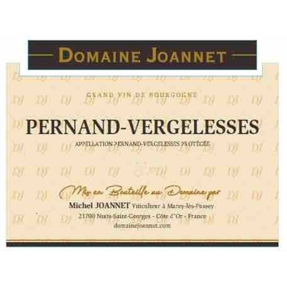 Dom Joannet Pernauld-Vergelesses 2024 Blanc