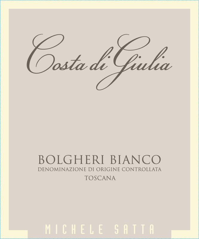 Michele Satta 2022 Costa di Giulia, Bolgheri Bianco