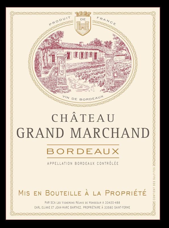 Grand Marchand Bordeaux - Cabernet