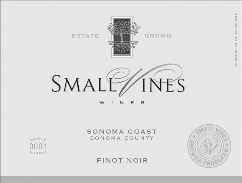 Small Vines 2018 Sonoma Coast Pinot Noir