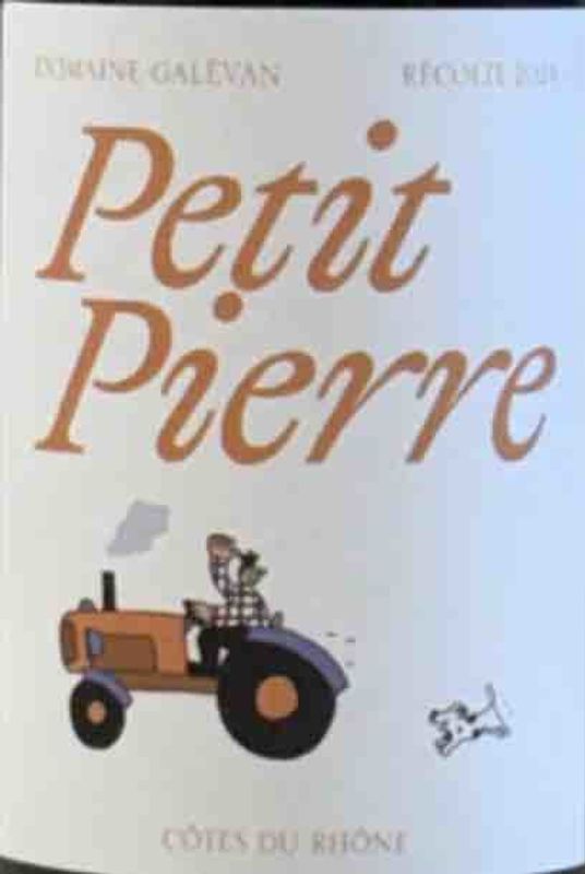 Petit Pierre 2024 Dom Galevan Cotes du Rhone