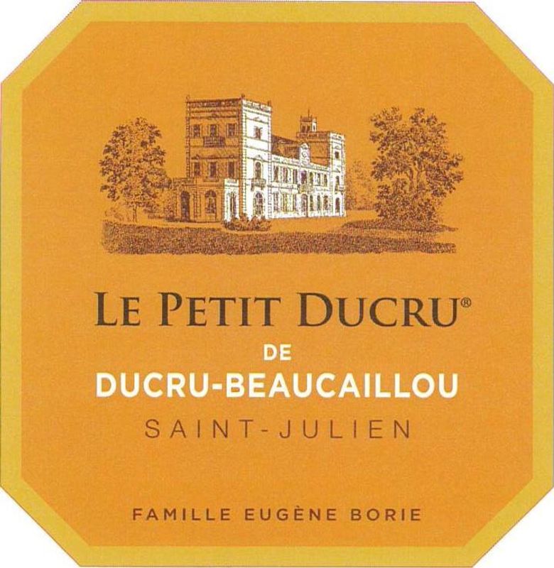 Le Petit Ducru de Ducru Beaucaillou St Julien 2022