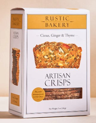 Rustic Bakery Crisps Citrus, Ginger & Thyme