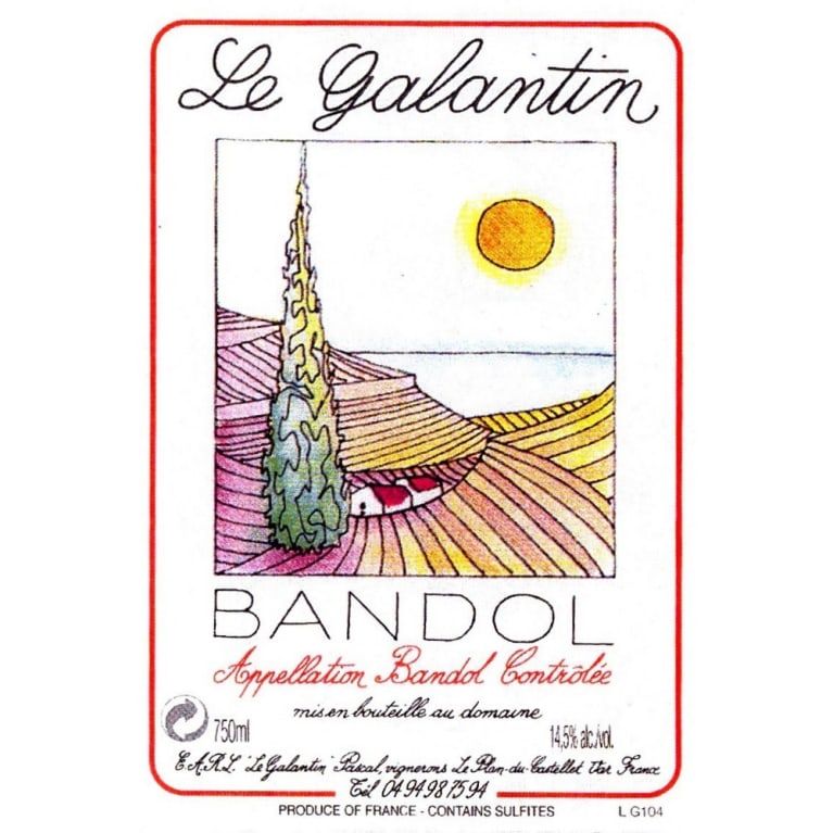 Dom Le Galantin Bandol Rose 2024